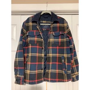 American eagle plaid coat